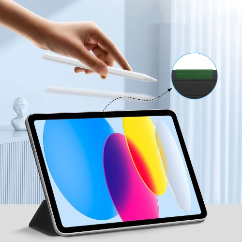 Etui Tech-Protect SmartSase Magnetic Apple iPad 10.9" 2022 (10. generacji) Black