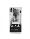 Hurtownia GSM - Karl Lagerfeld KLHCPXCHPEEBK iPhone X black/czarny hard case Liquid Glitter - KLD194BLK - {ean13} - Hurt