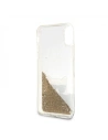 Hurtownia GSM - Karl Lagerfeld KLHCPXCHPEEGO iPhone X gold/złoty hard case Liquid Glitter - KLD195GLD - {ean13} - Hurt