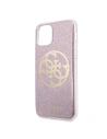 Hurtownia GSM - Etui Guess GUHCN65PCUGLPI Apple iPhone 11 Pro Max rosa/pink Hartschale 4G Circle Glitter - GUE284PNK - {ean13} - Hurt
