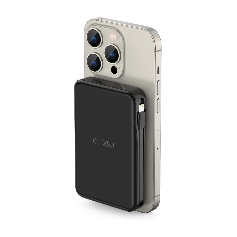 Hurtownia GSM - Powerbank Tech-Protect PB31 Lifemag MagSafe 10000mAh Black - THP2889 - {ean13} - Hurt