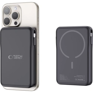 Powerbank Tech-Protect PB31 Lifemag MagSafe 10000mAh Black