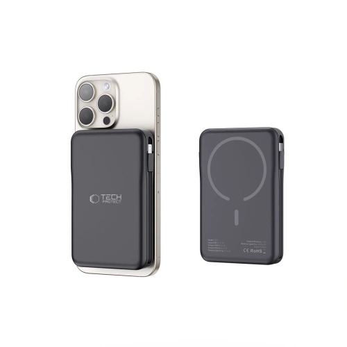 Powerbank Tech-Protect PB31 Lifemag MagSafe 10000mAh Black
