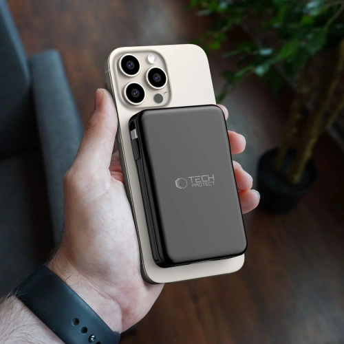 Powerbank Tech-Protect PB31 Lifemag MagSafe 10000mAh Black