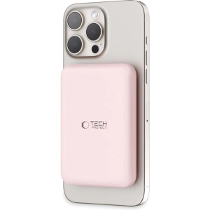 Hurtownia GSM - Powerbank Tech-Protect PB10 LifeMag MagSafe 5000mAh Růžová - THP2891 - {ean13} - Hurt
