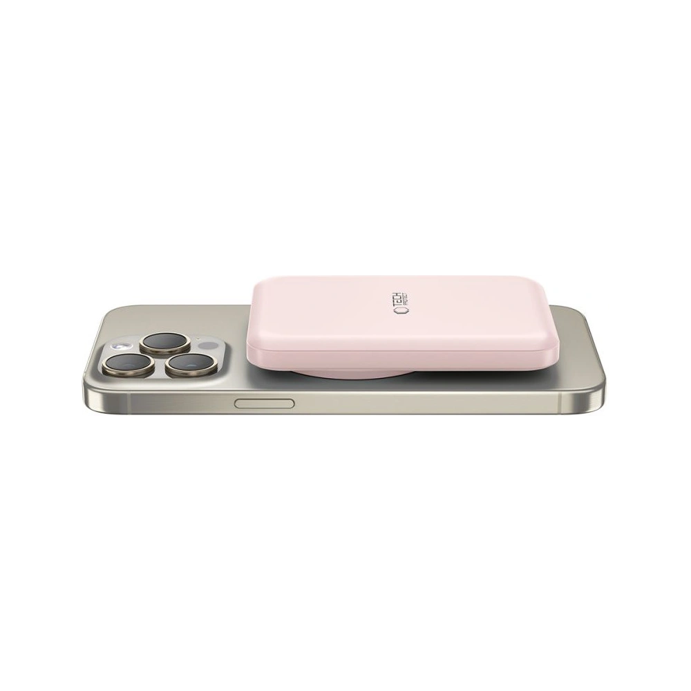 Hurtownia GSM - Powerbank Tech-Protect PB10 LifeMag MagSafe 5000mAh Rózsaszín - THP2891 - {ean13} - Hurt