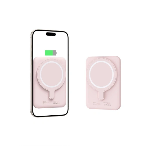 Powerbank Tech-Protect PB10 LifeMag MagSafe 5000mAh Pink