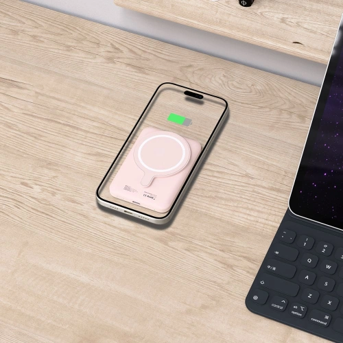 Powerbank Tech-Protect PB10 LifeMag MagSafe 5000mAh Pink