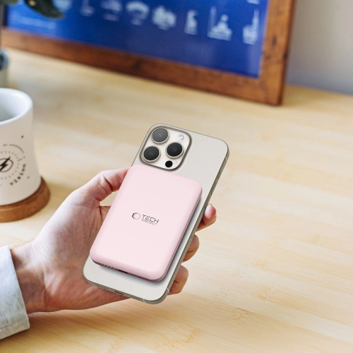 Powerbank Tech-Protect PB10 LifeMag MagSafe 5000mAh Pink