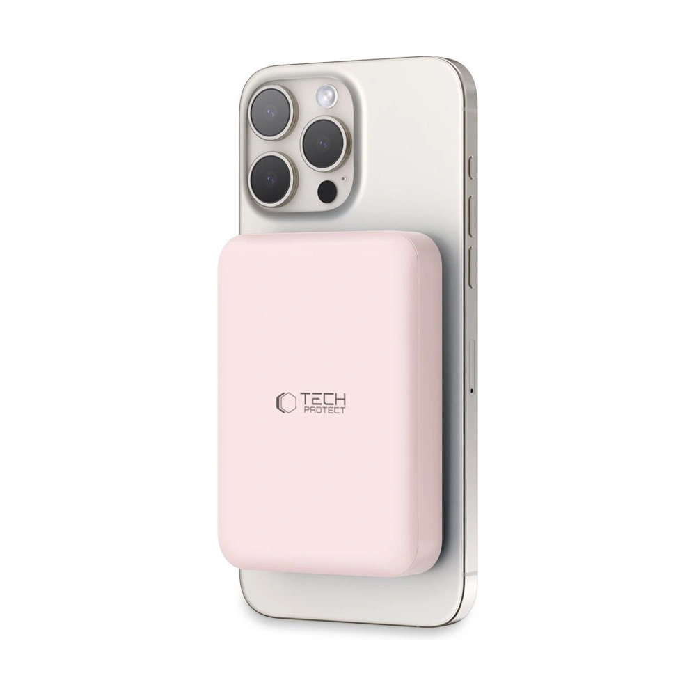 Hurtownia GSM - Powerbank Tech-Protect PB11 Lifemag MagSafe 10000mAh Pink - THP2892 - {ean13} - Hurt