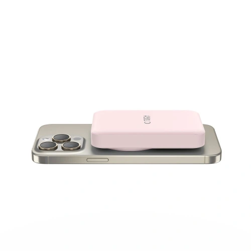 Powerbank Tech-Protect PB11 Lifemag MagSafe 10000mAh Pink