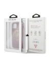 Hurtownia GSM - Etui Guess GUHCN65PCUGLPI Apple iPhone 11 Pro Max rosa/pink Hartschale 4G Circle Glitter - GUE284PNK - {ean13} - Hurt