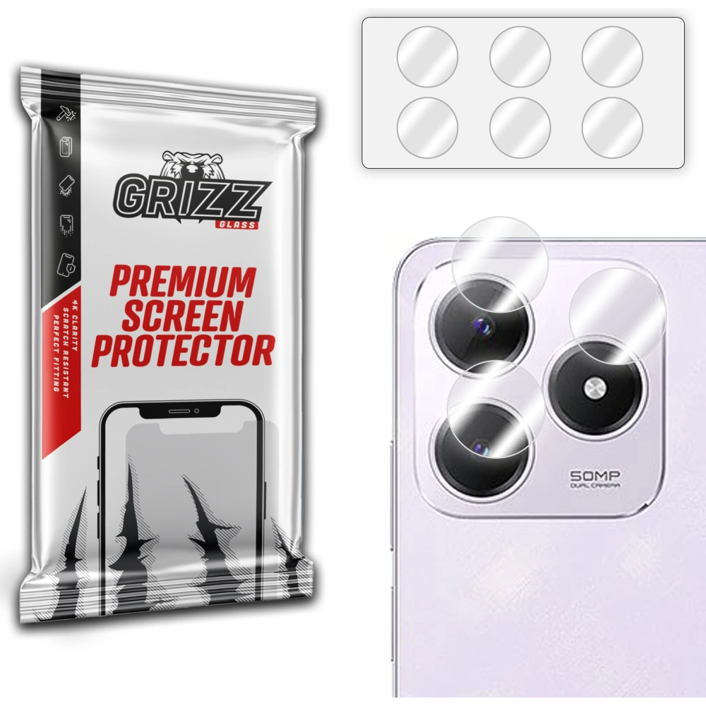 Hurtownia GSM - Glas für die Kamera GrizzGlass HybridGlass für Realme Narzo N63 - GRZ10234 - {ean13} - Hurt