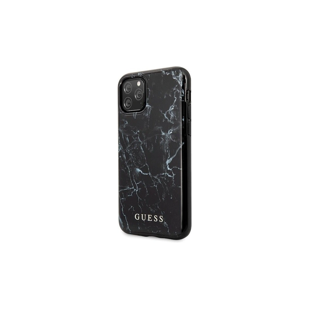 Hurtownia GSM - Etui Guess GUHCN65PCUMABK Apple iPhone 11 Pro Max czarny/black Marble - GUE285BLK - {ean13} - Hurt