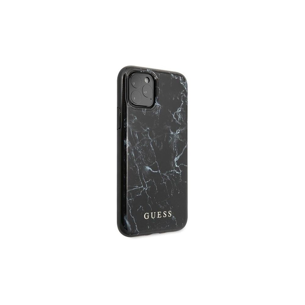 Hurtownia GSM - Etui Guess GUHCN65PCUMABK Apple iPhone 11 Pro Max czarny/black Marble - GUE285BLK - {ean13} - Hurt