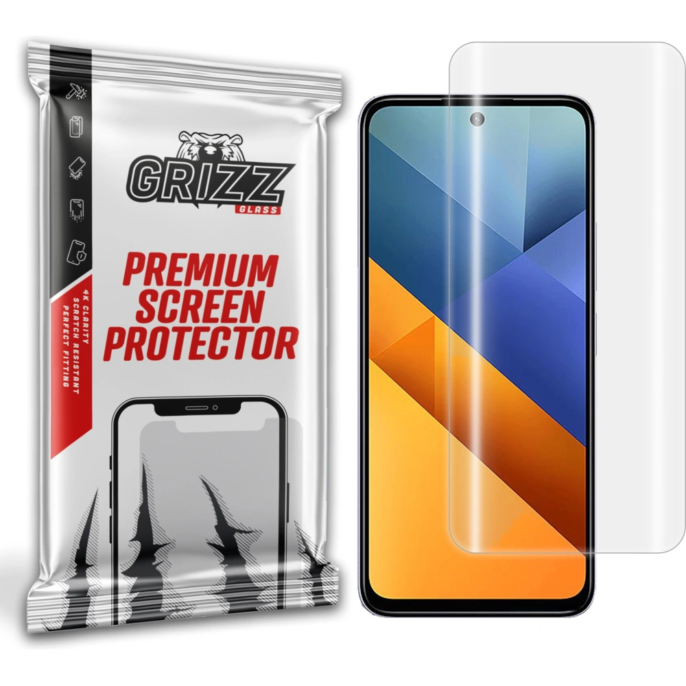 Hurtownia GSM - Film hidrogel GrizzGlass Hydrofilm pentru Xiaomi Poco M6 - GRZ10246 - {ean13} - Hurt