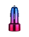 Wholesale Car charger Baseus Magic USB + USB-C QC 4.0 PD 45W Red&Blue - BSU702REDBLU - {ean13} - Hurt