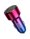 Wholesale Car charger Baseus Magic USB + USB-C QC 4.0 PD 45W Red&Blue - BSU702REDBLU - {ean13} - Hurt