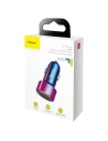 Wholesale Car charger Baseus Magic USB + USB-C QC 4.0 PD 45W Red&Blue - BSU702REDBLU - {ean13} - Hurt
