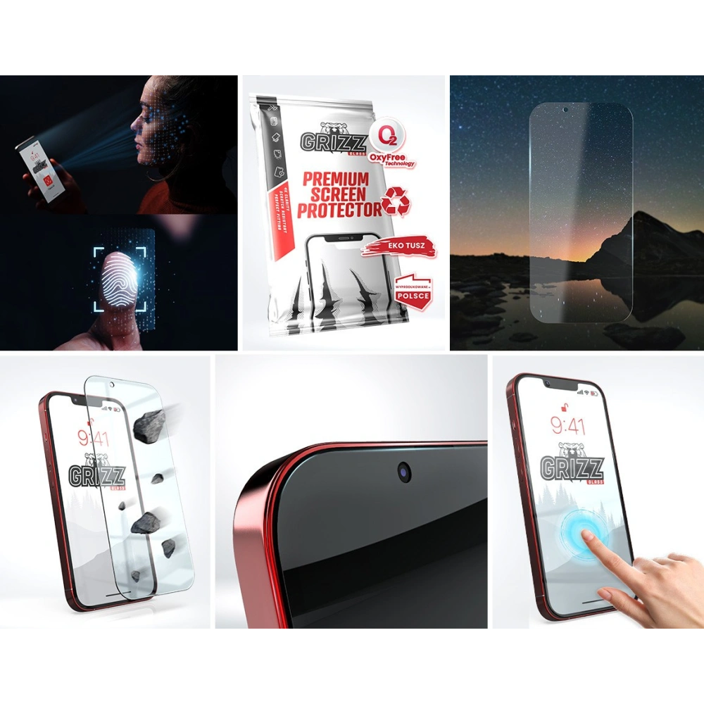 Wholesale GrizzGlass HybridGlass Tecno Spark 20 Pro 5G - GRZ10256 - {ean13} - Hurt