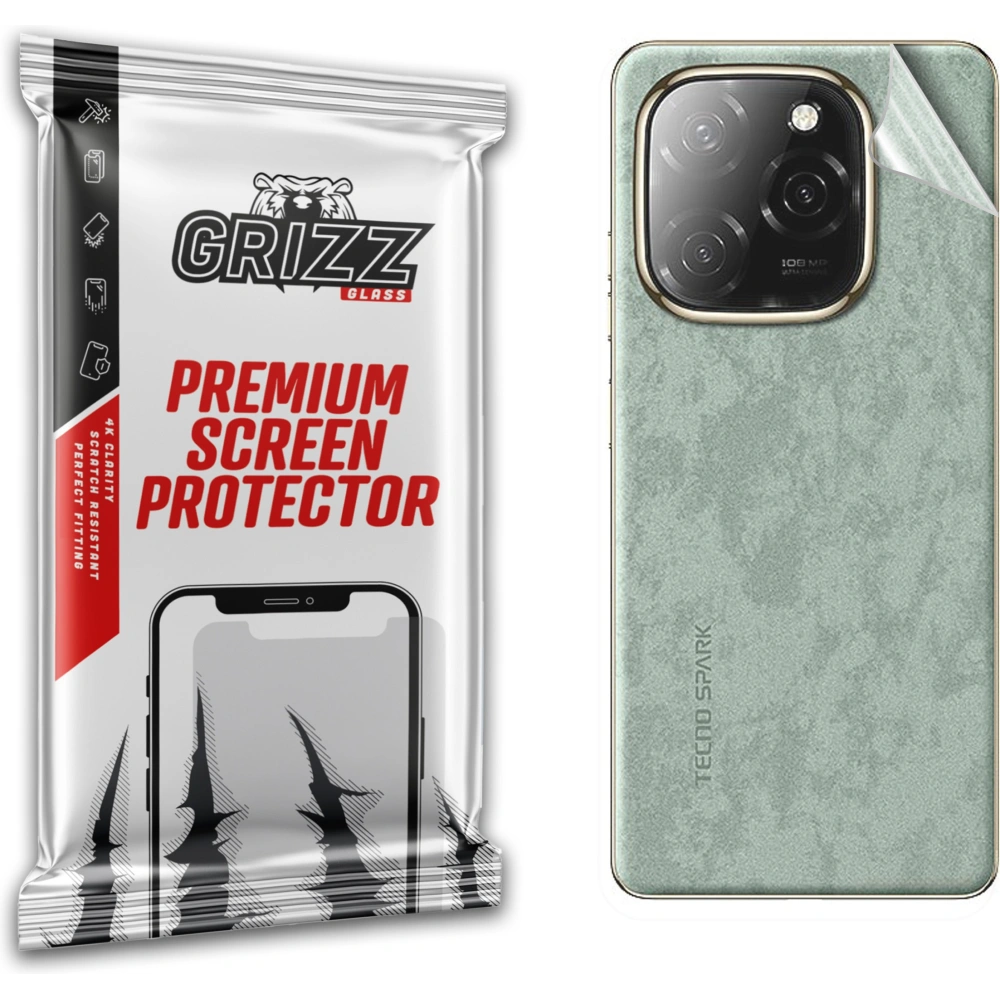 Hurtownia GSM - Fólia a hátsó GrizzGlass SatinSkin a Tecno Spark 20 Pro 5G-hez - GRZ10258 - {ean13} - Hurt