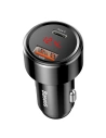 Car charger Baseus Magic USB + USB-C QC 4.0  PD 45W Black
