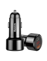 Hurtownia GSM - Ładowarka samochodowa Baseus Magic USB + USB-C QC 4.0 PD 45W (czarna) - BSU704BLK - {ean13} - Hurt