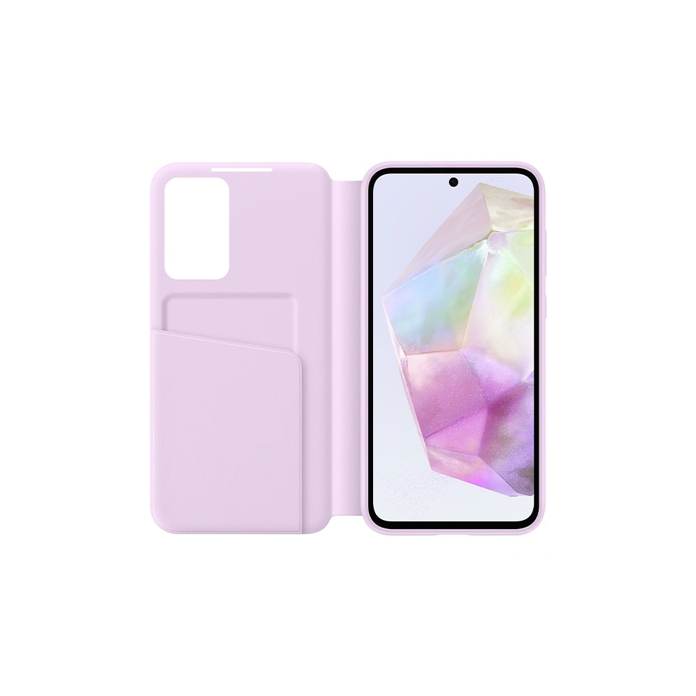 Hurtownia GSM - Etui Samsung EF-ZA356CVEGWW Samsung Galaxy A35 5G Smart View Wallet Case lawenda/lavender - SMG1109 - {ean13} - Hurt