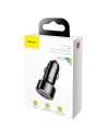 Hurtownia GSM - Ładowarka samochodowa Baseus Magic USB + USB-C QC 4.0 PD 45W (czarna) - BSU704BLK - {ean13} - Hurt
