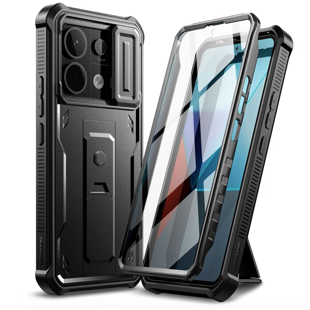 Hurtownia GSM - [OUTLET] Pouzdro Tech-Protect Kevlar Cam+ Xiaomi Redmi Note 13 Pro 5G / POCO X6 5G Černá - OT-679 - {ean13} - Hurt