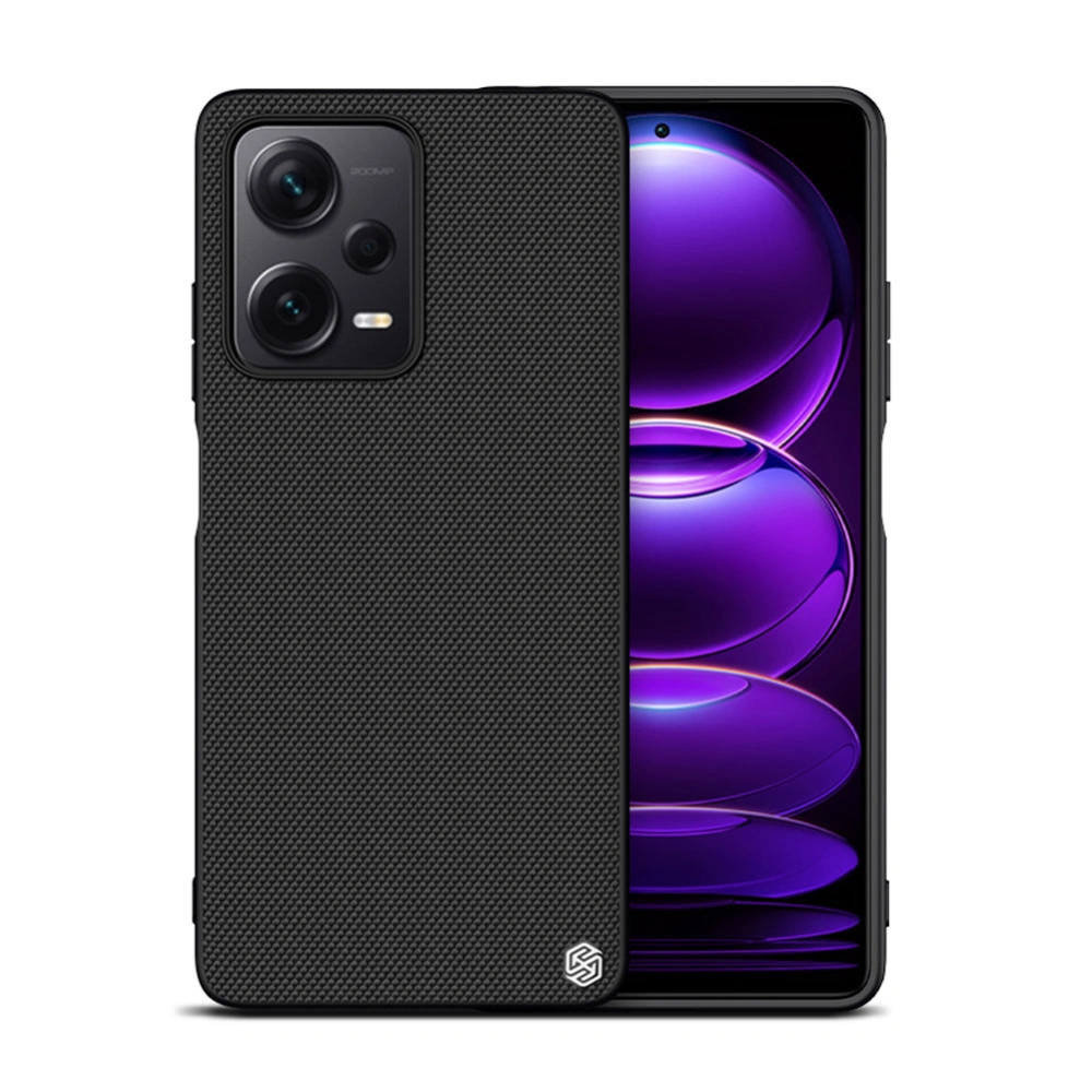 Hurtownia GSM - [OUTLET] Etui Nillkin Textured Case Xiaomi Redmi Note 12 Pro+ Plus černé - OT-685 - {ean13} - Hurt