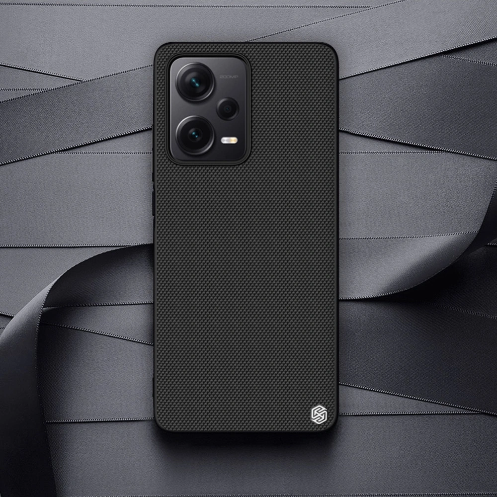 Hurtownia GSM - [OUTLET] Etui Nillkin Textured Case Xiaomi Redmi Note 12 Pro+ Plus černé - OT-685 - {ean13} - Hurt