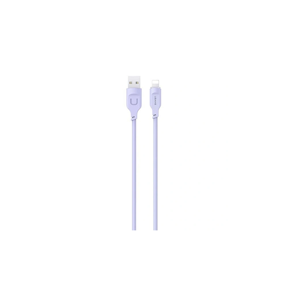 Hurtownia GSM - [OUTLET] USAMS Lithe Series Kabel USB/Lightning Schnellladung 2,4A 1,2m lila/purple (US-SJ565) - OT-697 - {ean13} - Hurt