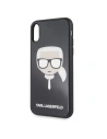 Hurtownia GSM - Karl Lagerfeld KLHCPXDLHBK iPhone X/Xs negru/black Iconic Glitter Karl`s Head - KLD197BLK - {ean13} - Hurt