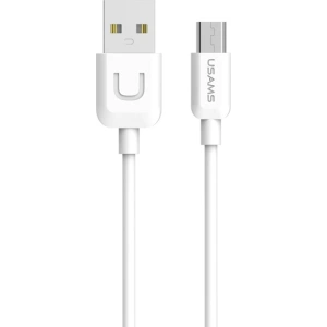 Hurtownia GSM - [OUTLET] USAMS U-Turn microUSB Kabel 1m weiß/white 2A MICUSBXD02 - OT-698 - {ean13} - Hurt