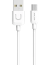 [OUTLET] Kabel USAMS U-Turn microUSB 1m bílý/white 2A MICUSBXD02
