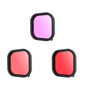 Hurtownia GSM - [OUTLET] Vízálló szűrőkészlet Telesin GoPro Hero 9 / Hero 10-hez (GP-FLT-904) - OT-694 - {ean13} - Hurt