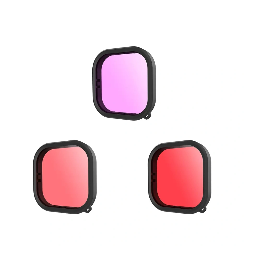 Hurtownia GSM - [OUTLET] Zestaw filtrów wodoodpornych Telesin dla GoPro Hero 9 / Hero 10 (GP-FLT-904) - OT-694 - {ean13} - Hurt