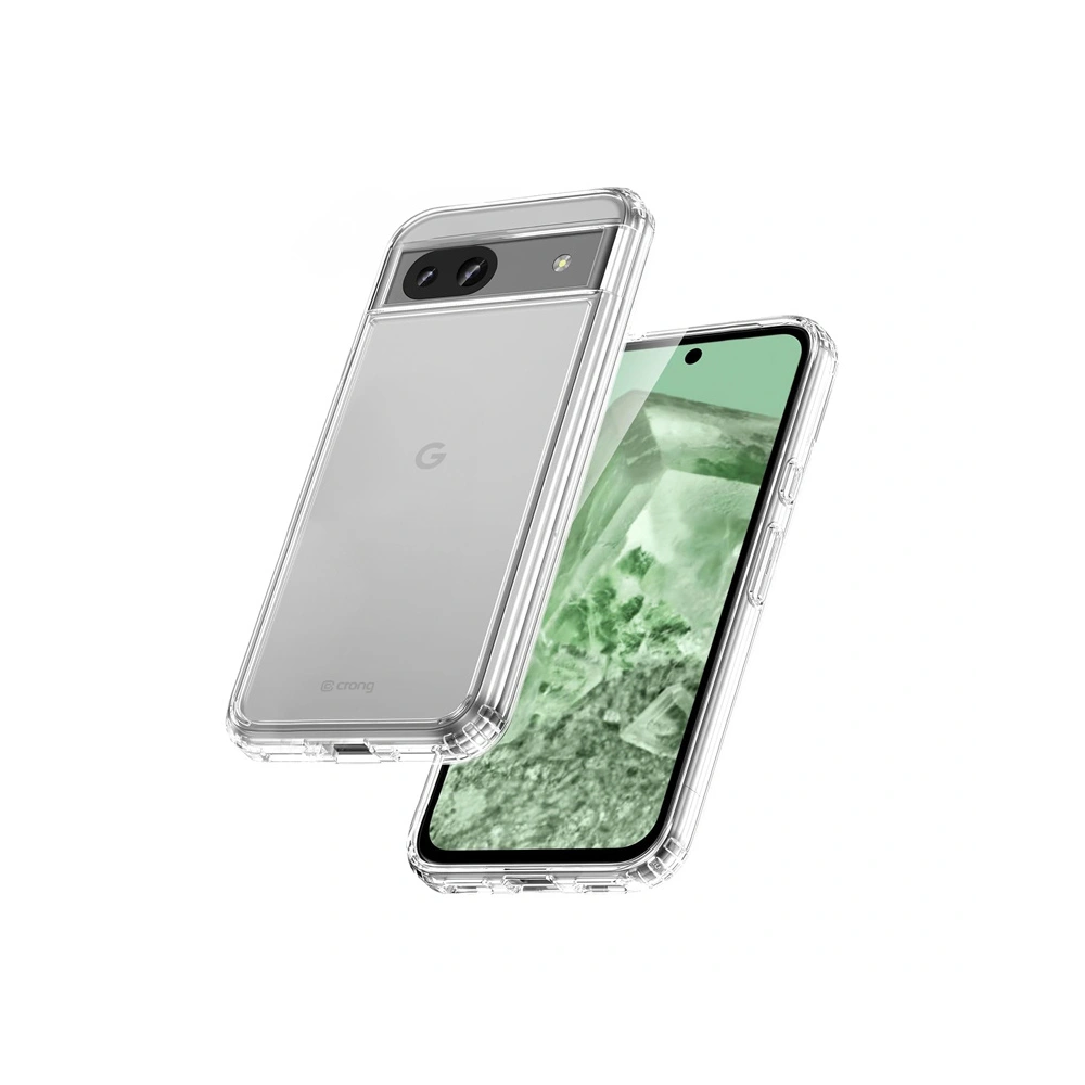 Hurtownia GSM - Etui Crong Crystal Shield borító Google Pixel 8A átlátszó - CRG775 - {ean13} - Hurt