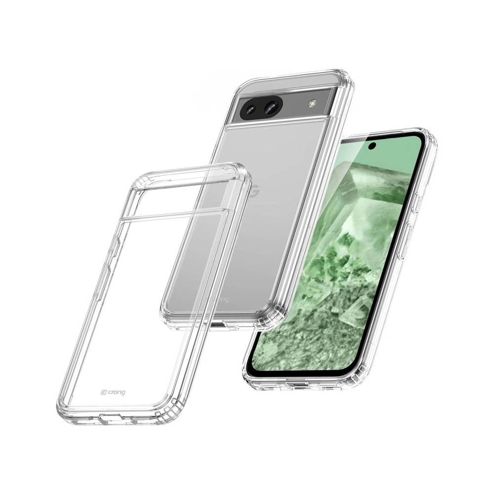 Hurtownia GSM - Etui Crong Crystal Shield borító Google Pixel 8A átlátszó - CRG775 - {ean13} - Hurt