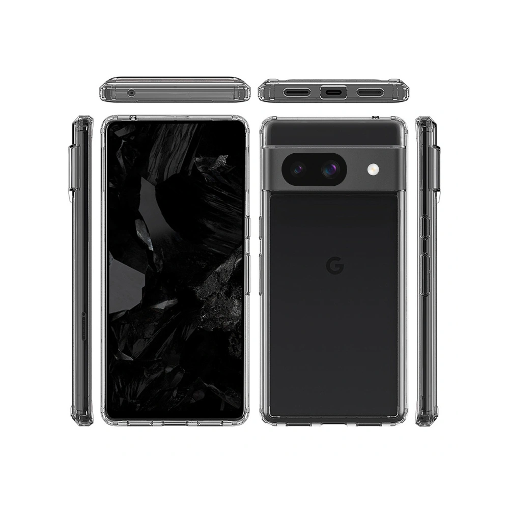 Hurtownia GSM - Etui Crong Crystal Shield borító Google Pixel 8A átlátszó - CRG775 - {ean13} - Hurt