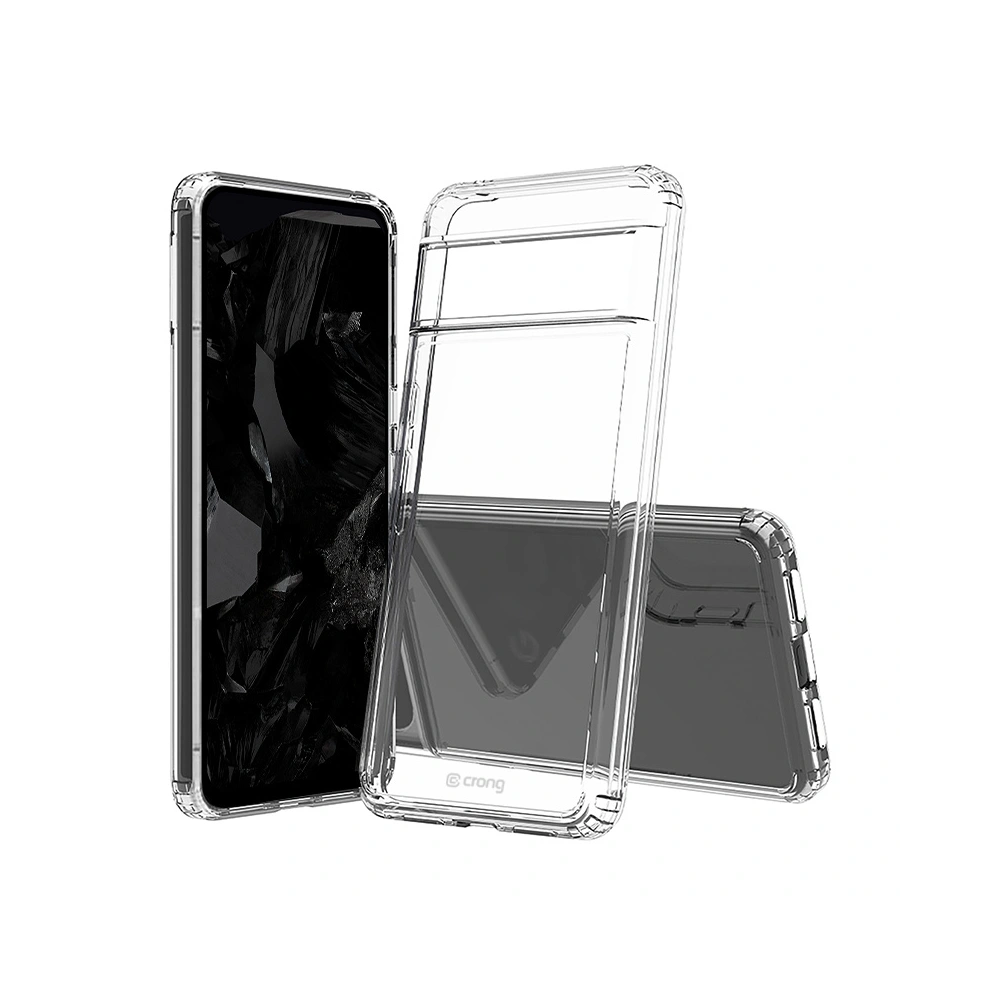 Hurtownia GSM - Etui Crong Crystal Shield borító Google Pixel 8A átlátszó - CRG775 - {ean13} - Hurt