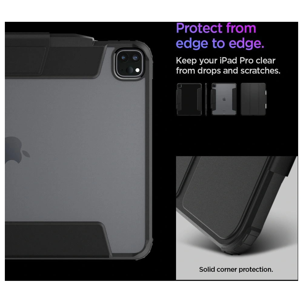 Hurtownia GSM - Etui Spigen Ultra Hybrid Pro Apple iPad Pro 13" 2024 (7. generace) Černá - SPN3423 - {ean13} - Hurt