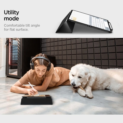 Etui Spigen Ultra Hybrid Pro Apple iPad Pro 13" 2024 (7. generacji) Black