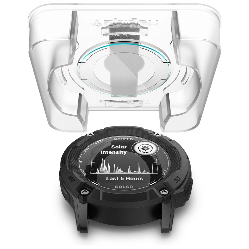 Hurtownia GSM - Edzett üveg Spigen GLAS.tR ez Fit Garmin Instinct 2x Solar Clear [2 PACK] - SPN3424 - {ean13} - Hurt