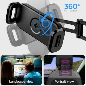 Hurtownia GSM - Uchwyt pe tetieră Spigen OneTap UTS45 Suport Universal pentru Tetieră Auto Negru - SPN3425 - {ean13} - Hurt