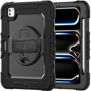 Hurtownia GSM - Etui Tech-Protect Solid360 Apple iPad Pro 13" 2024 (7. generație) negru - THP2894 - {ean13} - Hurt