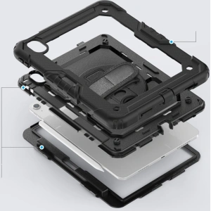 Hurtownia GSM - Case Tech-Protect Solid360 Apple iPad Air 13" 2024 (6. Generation) schwarz - THP2895 - {ean13} - Hurt