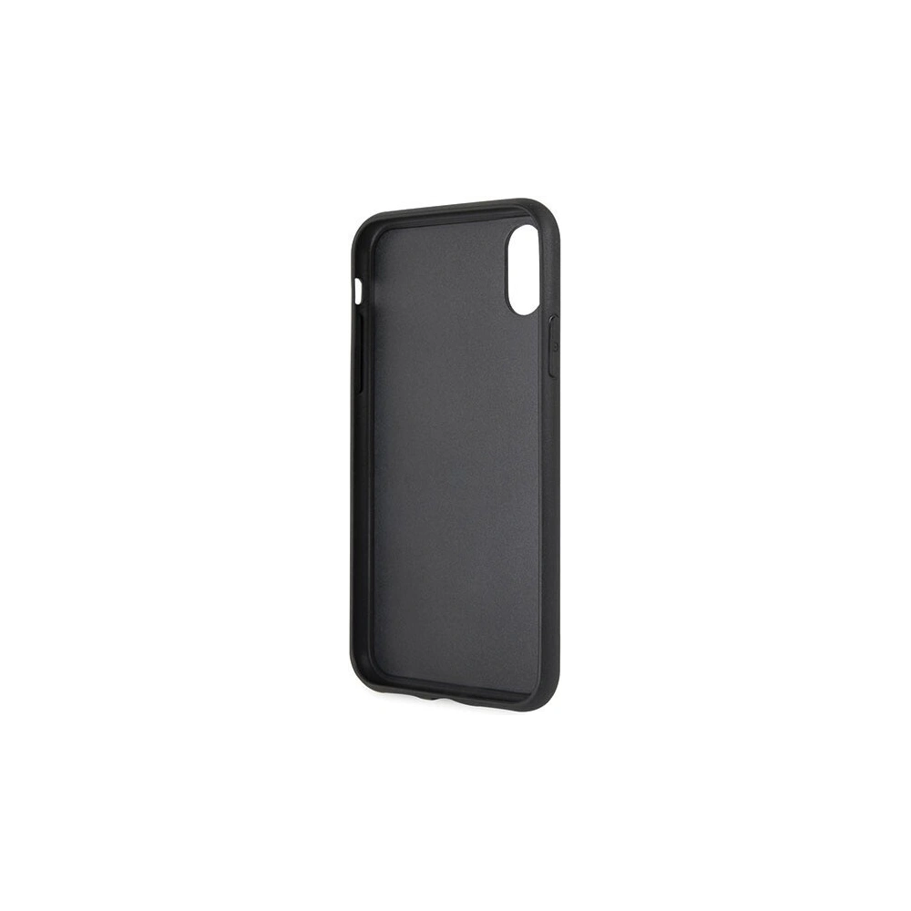 Karl Lagerfeld KLHCPXDLKSRE iPhone X/Xs czerwony/red hard case Signature Glitter
