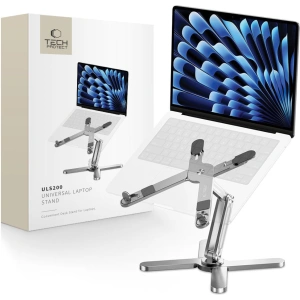 Hurtownia GSM - Podstavec Tech-Protect ULS200 Univerzální stojan na notebook stříbrný - THP2900 - {ean13} - Hurt